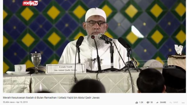 Kontroversial, Ustaz Yazid Bilang Coli Tidak Batalkan Puasa Ramadan