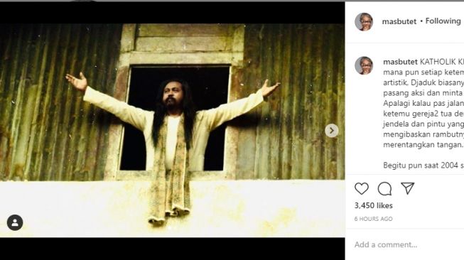 unggah-foto-lawas-djaduk-butet-kartaredjasa-berkomentar-gayanya-sok-yesus