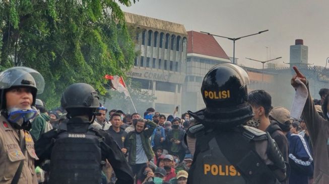  Demo UU Cipta Kerja Berlanjut, 50 Ribu Buruh Banten Bakal Serbu Jakarta