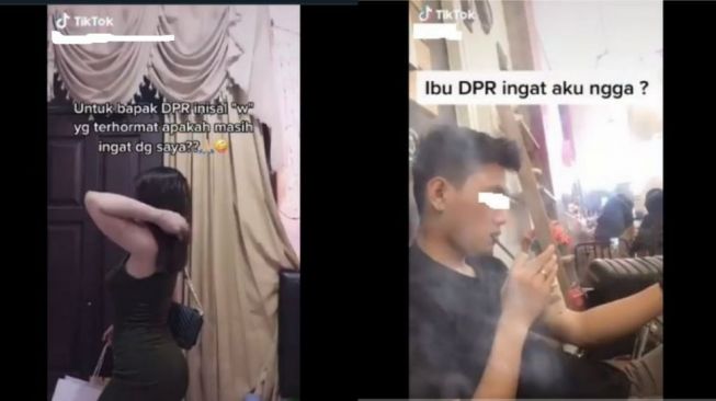 Cewek Simpanan Tolak UU Ciptaker: Abang DPR dari Partai Kuning, Revisi Yah