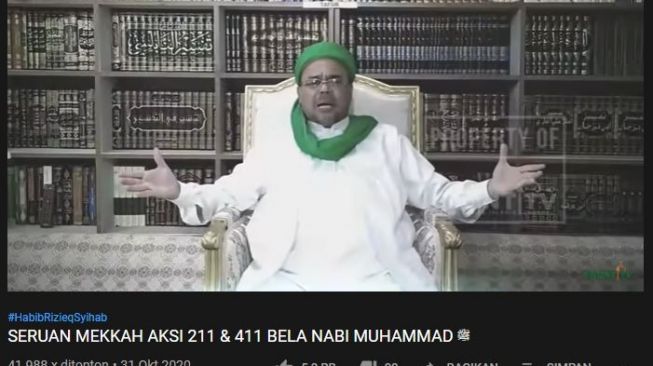 Massa Aksi 411 Jabar Mau ke Jakarta Jemput Habib Rizieq 10 November