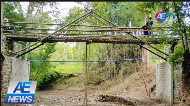Heboh Jembatan Bambu Senilai Rp 200 Juta, Ini Penjelasan Pemkab Ponorogo
