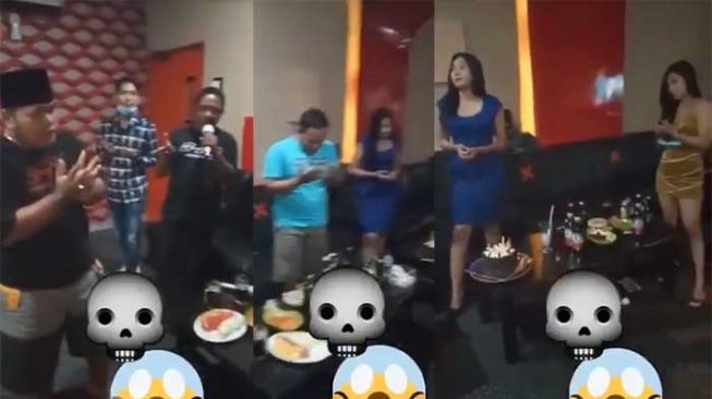 Viral! Baca Doa di Tempat Karaoke Bareng Biduan &amp; Miras, Publik: Ya Allah