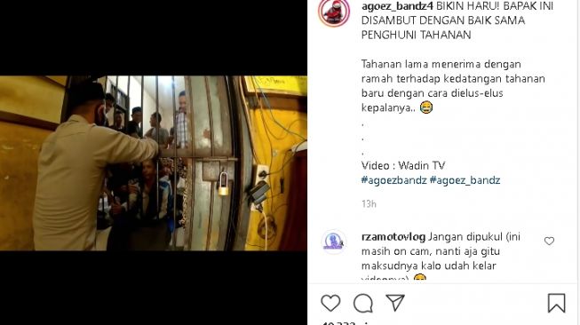 Menegangkan! Video Pelaku Pemerkosaan Masuk Sel Disambut 'Ramah' Napi Lama