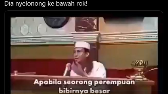 Video Habib Bahar bin Smith Sebut Wanita Berbibir Besar Kemaluannya Besar