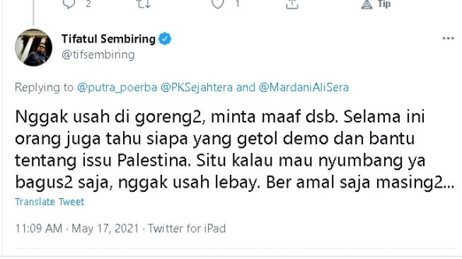 Publik Heran PKS Mau Sumbang Palestina tapi Takut Dicap Teroris