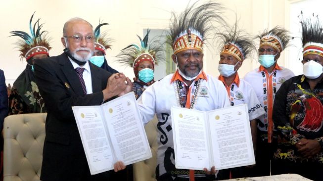 Tokoh Aceh dan Papua Perjuangkan Implementasi Kekhususan Daerah Bersama-sama