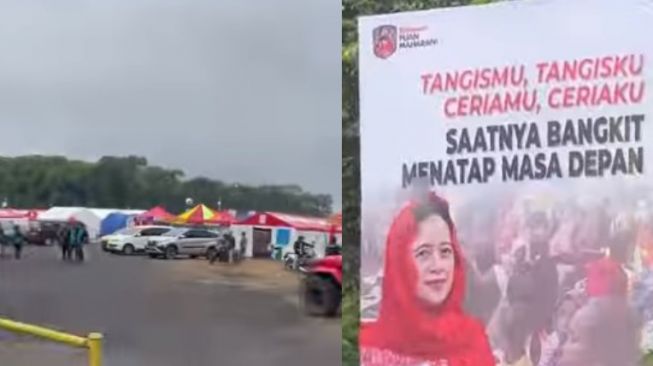 PDI Perjuangan Klaim Baliho Puan di Desa Terdampak Semeru: Mohon Dilihat Maksudnya