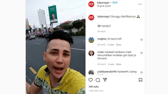 Viral Pemuda Kata-katai Baliho Anies Orang Yaman di Surabaya, Warganet Minta Akun