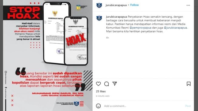 Baca Surat Lukas Enembe Minta Gabung NKRI, TPNPB-OPM: Kami Belum Percaya