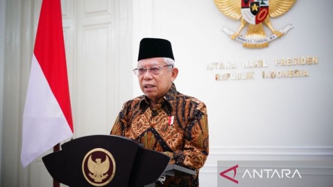 Ma'ruf Amin: Allah Tersenyum saat Menciptakan Indonesia, Kita Nggak Akan Krisis