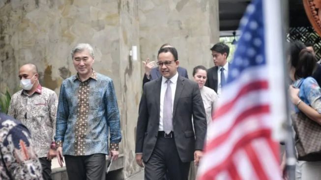 Anies Baswedan Bertemu Dubes USA di Bali, Kapasitasnya Apa Ya Kok Bukan Ganjar?