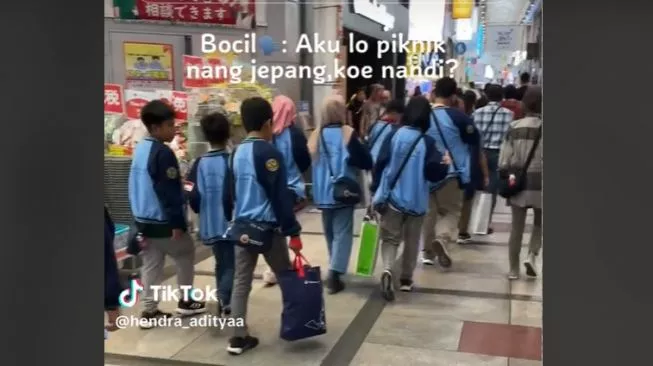 Rombongan Bocah SD Muhammadiyah Study Tour ke Jepang Bikin Penasaran: Bayar Berapa