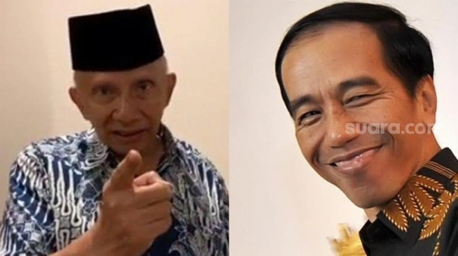 Jokowi All In Dukung PSI, Amien Rais Tertawa: Memangnya Masih Laku?