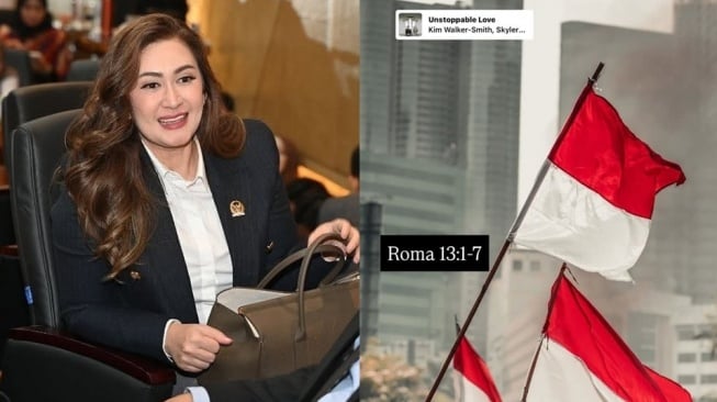 Posting Ayat Alkitab saat Demo DPR, Nafa Urbach Nantangin Rakyat?