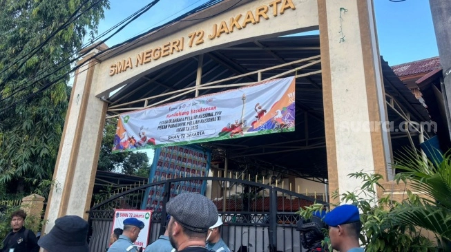 Wajah Terduga Pelaku Beredar, Bawa 2 Tas sebelum Ledakan SMAN 72