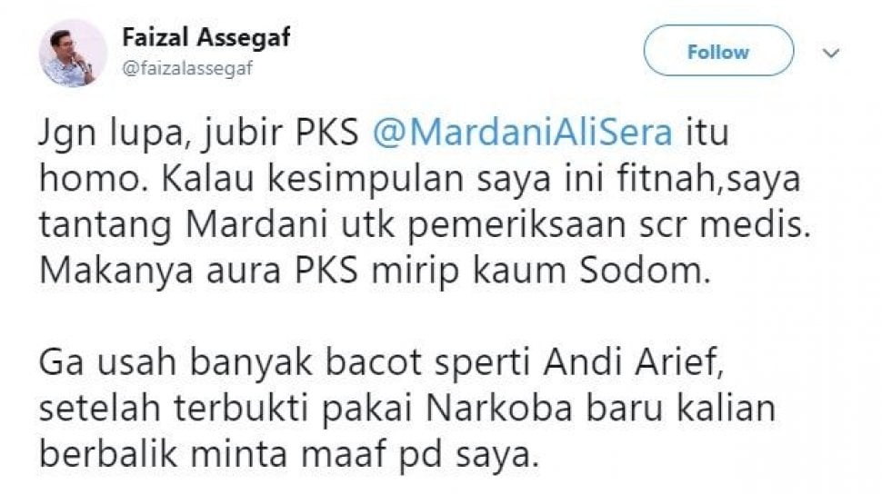 Mardani Tegaskan, Indonesia Butuh Parpol yang &quot;Kelaminnya&quot; Jelas