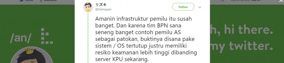 Bungkam Fadli Zon yang Kritik Server KPU, Pria Ini Jelaskan Sistem Linux