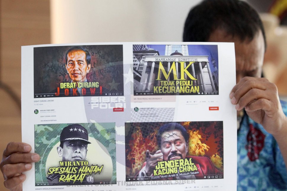 Sebar Hoaks soal MK, Simpatisan FPI Admin YouTube Muslim Cyber Army Dibekuk