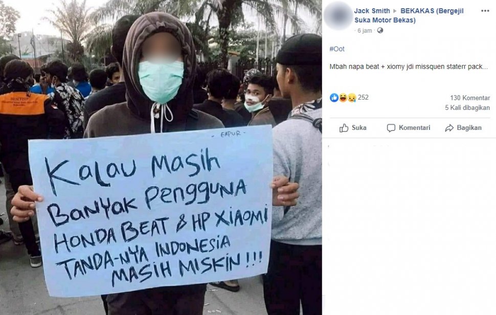 Kontroversial Tapi Lucu, Populasi Motor Ini Jadi Indikator Negara Miskin