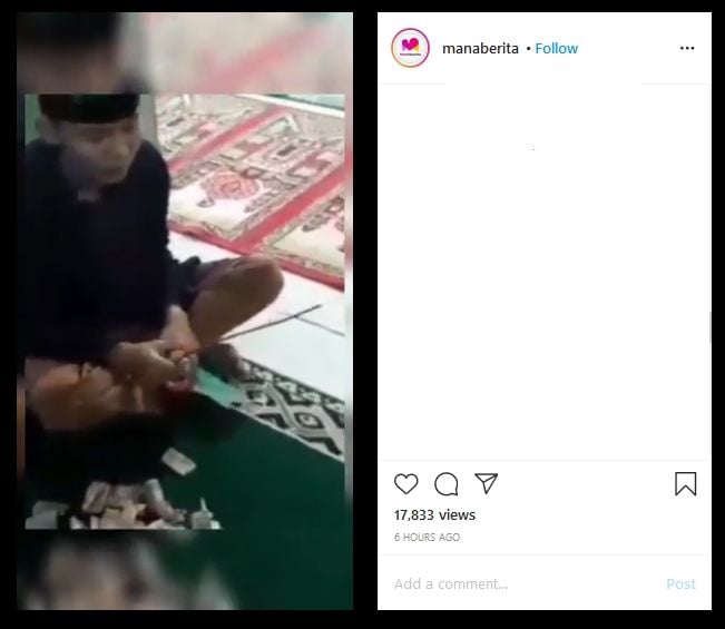Viral Maling Kotak Amal Ditangkap Malah Bagi-bagi Tutorial Colong Duit Umat
