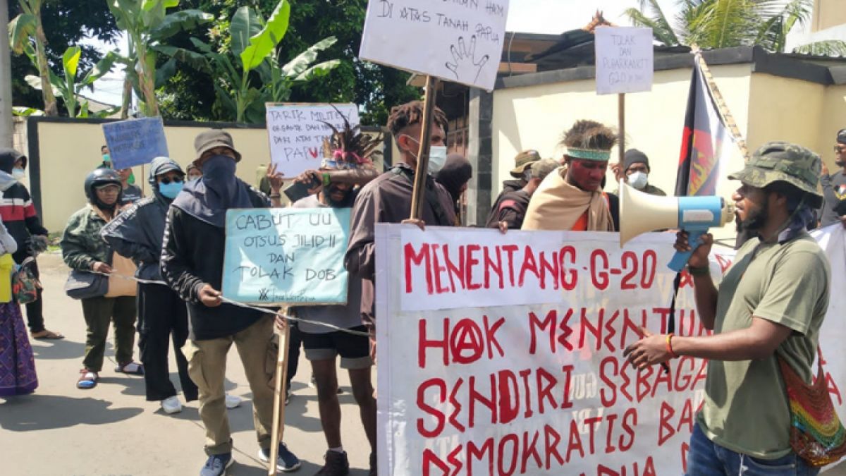 Mahasiswa Papua di Bali Ricuh Setelah Tolak KTT G20 &amp; Tuntut Merdeka, Duh