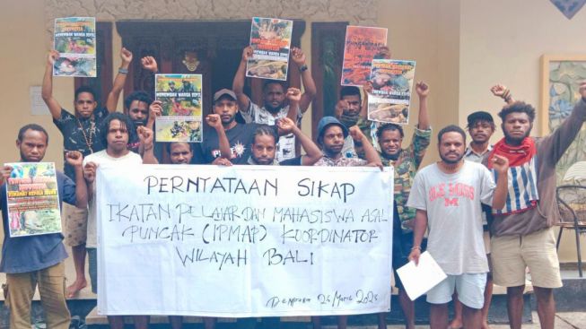 Tuntutan Mahasiswa Papua atas Kejahatan Kemanusiaan Dilakukan Aparat di Puncak Papua