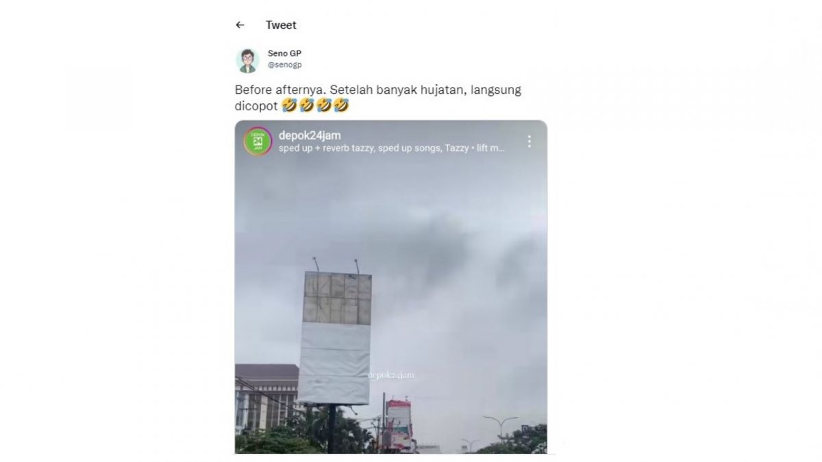 Kena Hujat, Baliho 'Terima Kasih Wali Kota Depok' Langsung Dicopot