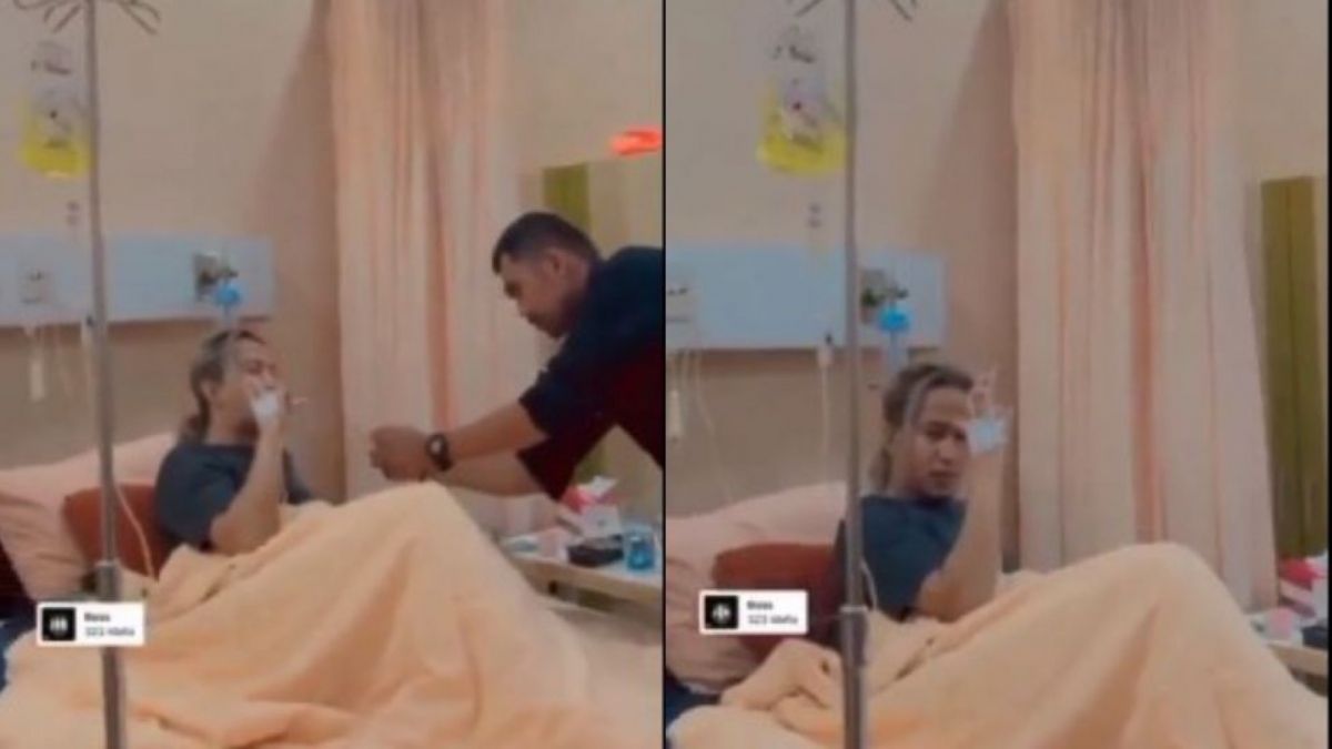 Habib Bahar bin Smith Dicaci Maki Gegara Merokok di Ranjang Rumah Sakit