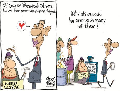 Obama loves the poor and unemployed
