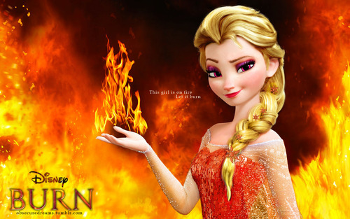 Inilah Elsa (Frozen) versi element lain