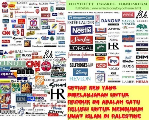 Marty Natalegawa: Boikot Produk Israel !