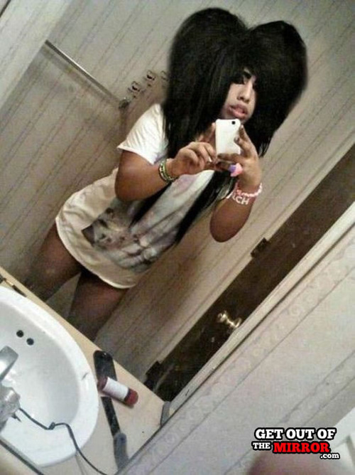 GET OUT OF THE MIRROR !!!