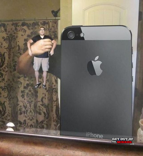 GET OUT OF THE MIRROR !!!