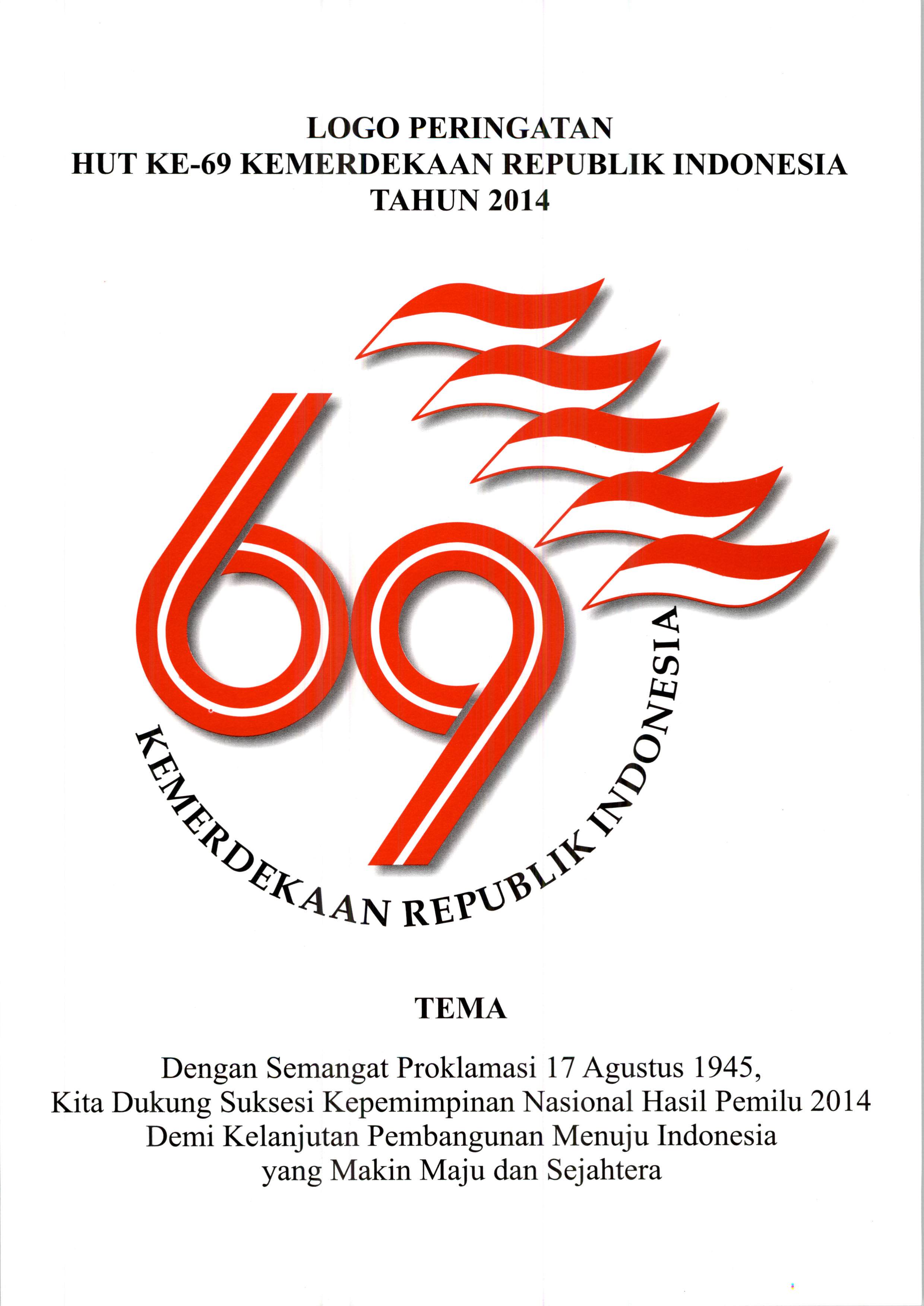 Logo Gaul Dirgahayu Indonesia Ke-69