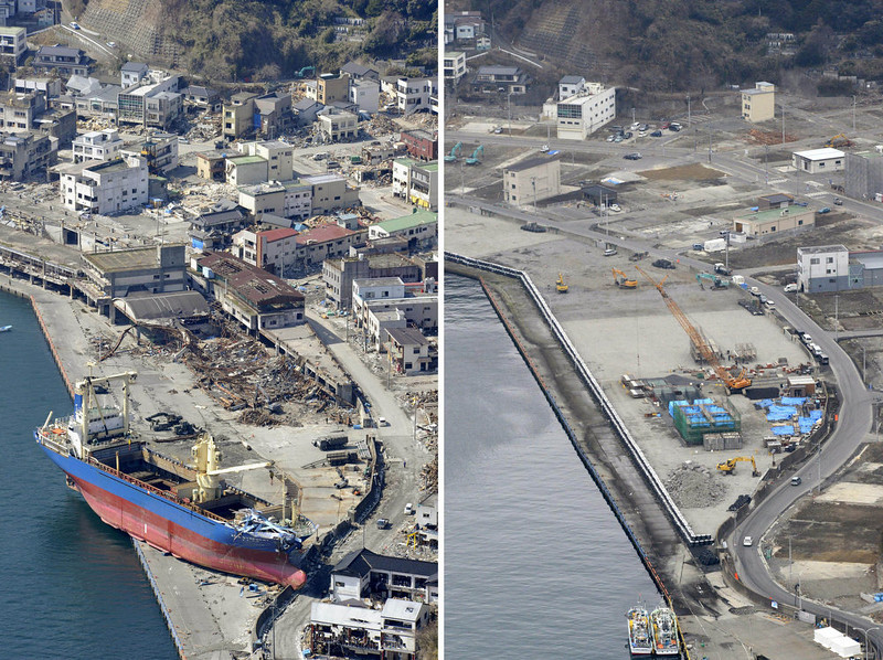 &#91;FOTO&#93; 2 Tahun Tsunami Jepang: Sesaat, Setelah dan Sekarang