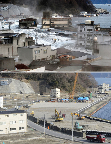 &#91;FOTO&#93; 2 Tahun Tsunami Jepang: Sesaat, Setelah dan Sekarang