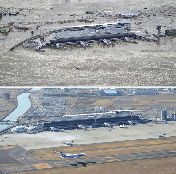 &#91;FOTO&#93; 2 Tahun Tsunami Jepang: Sesaat, Setelah dan Sekarang