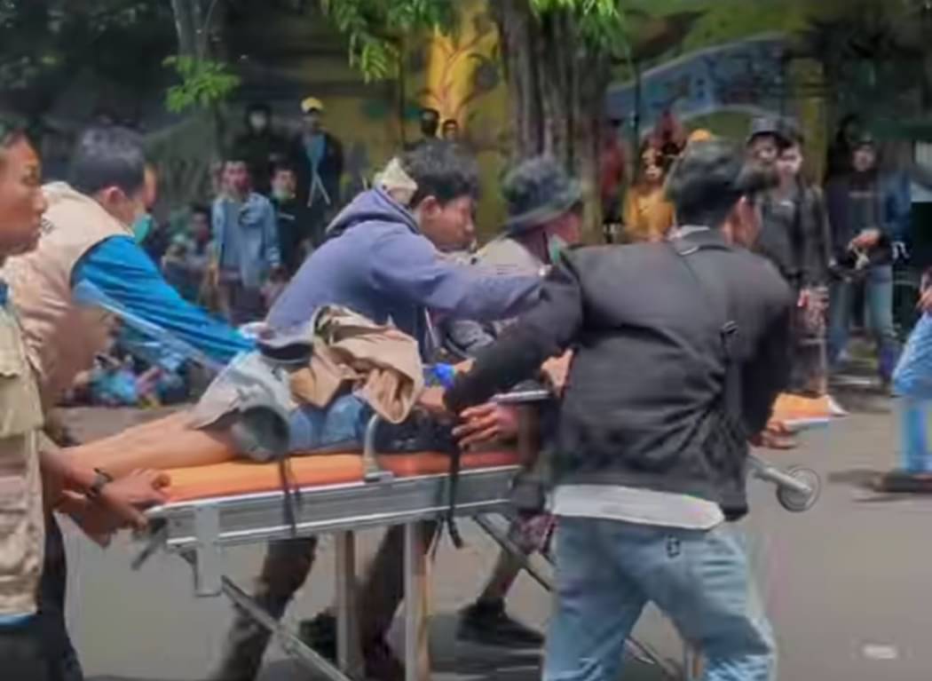 7 Masih Dirawat, Korban Kericuhan Demontrasi di Pati 64 Orang