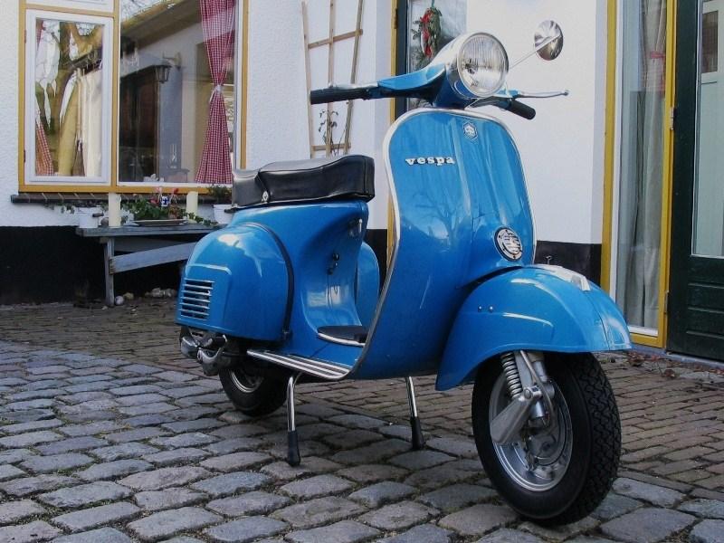 Karya Seni Dari Bodi Sepeda Motor Vespa