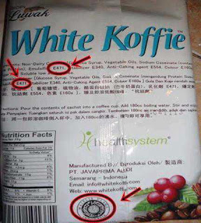 Ternyata White Koffie Mengandung Lemak Babi