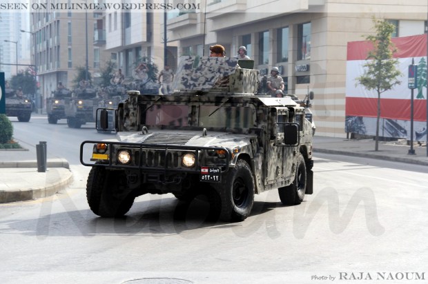 Lebanon Ground Force Menerima Hibah 31 Humvee Armor Vehicle Dari US
