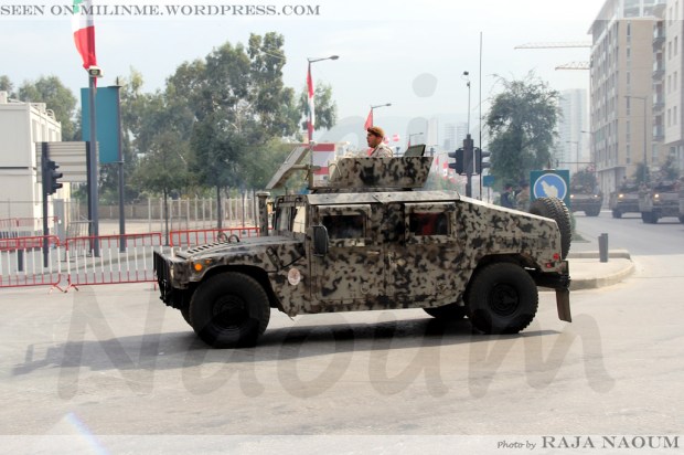 Lebanon Ground Force Menerima Hibah 31 Humvee Armor Vehicle Dari US