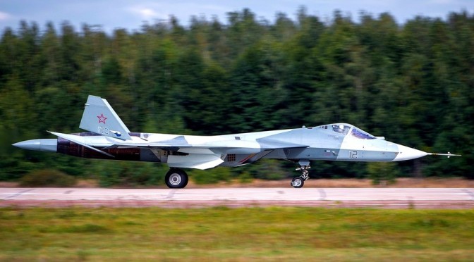 PAK-FA Station Received the latest EW &quot;Himalaya&quot; 
