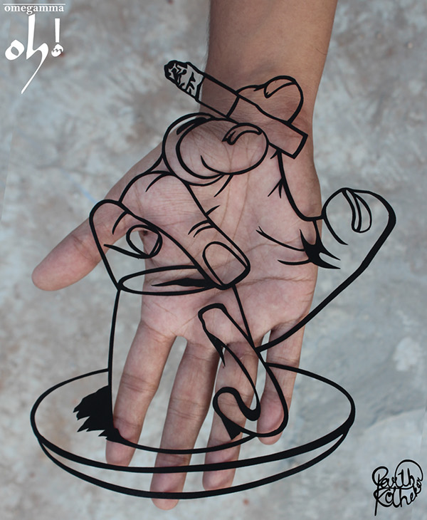 &#91;Skill Tingkat Dewi&#93; Seni Paper Cut Super Detail dan Telaten