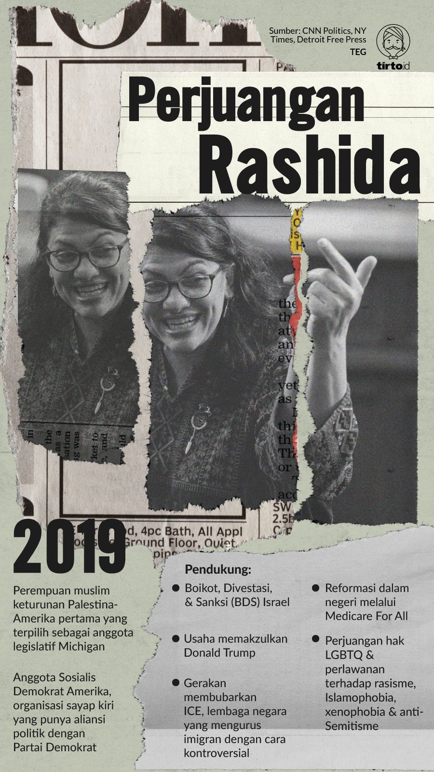 Daya Juang Rashida: Politisi Muslim-Palestina, Pembela LGBT Amerika