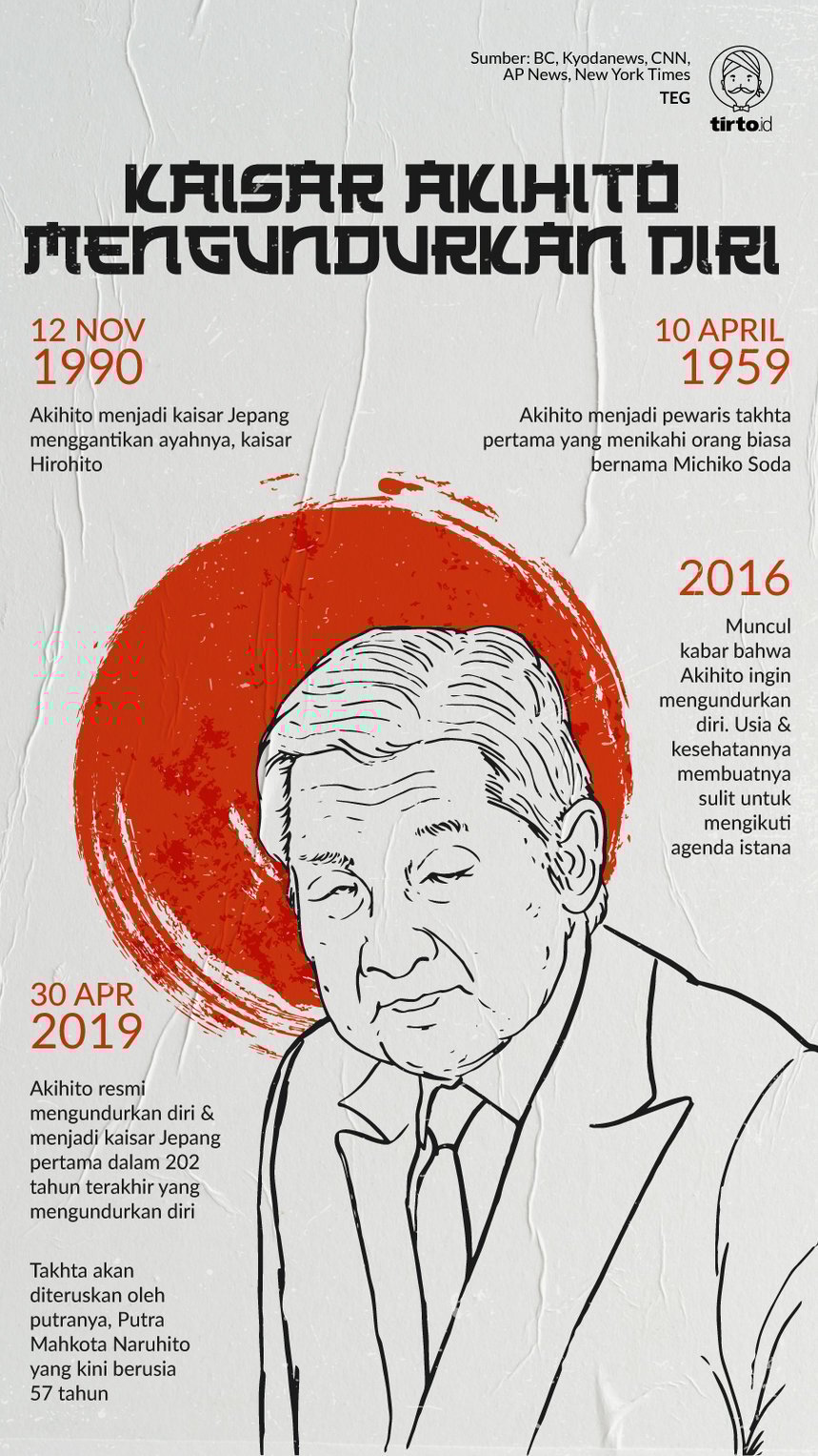 Lengsernya Akihito, Kaisar Jepang yang Paling Sering Minta Maaf