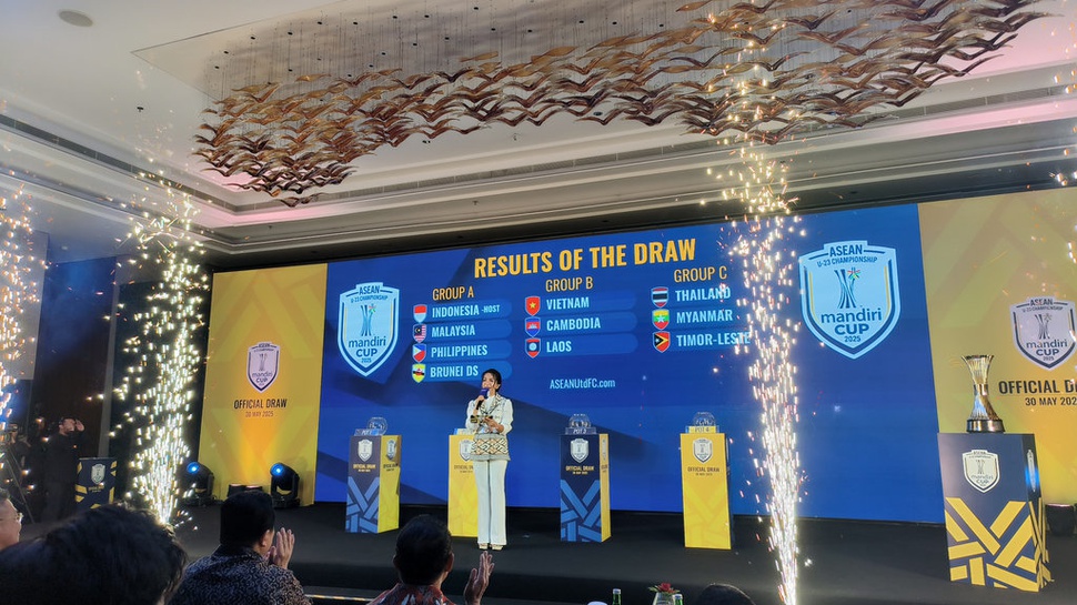 Hasil Drawing Piala AFF 2025: Indonesia & Malaysia Satu Grup