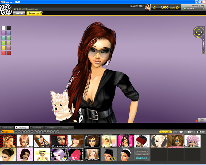 IMVU, Second Life atau Smallworlds?