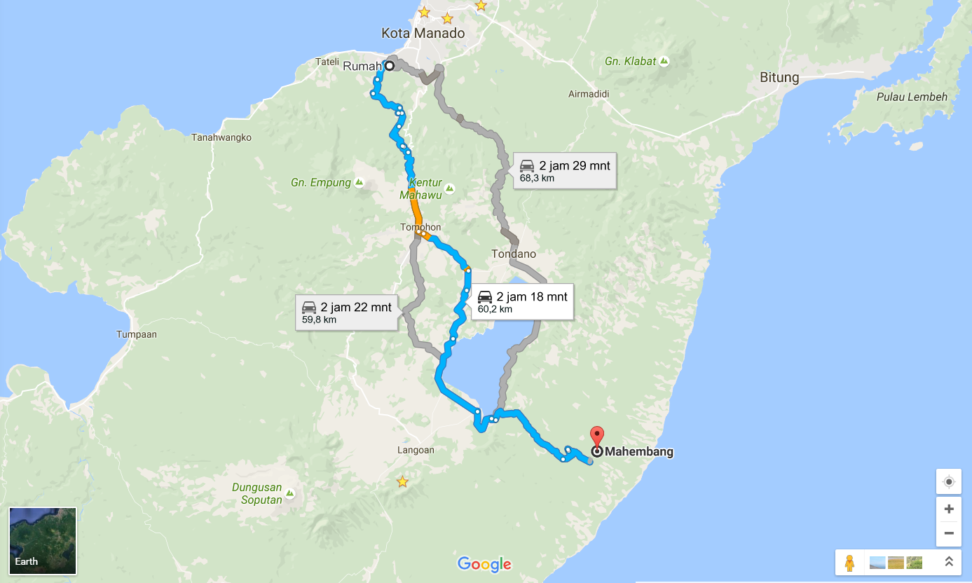 Pantai Mahembang, Pesona Kawasan Timur Minahasa